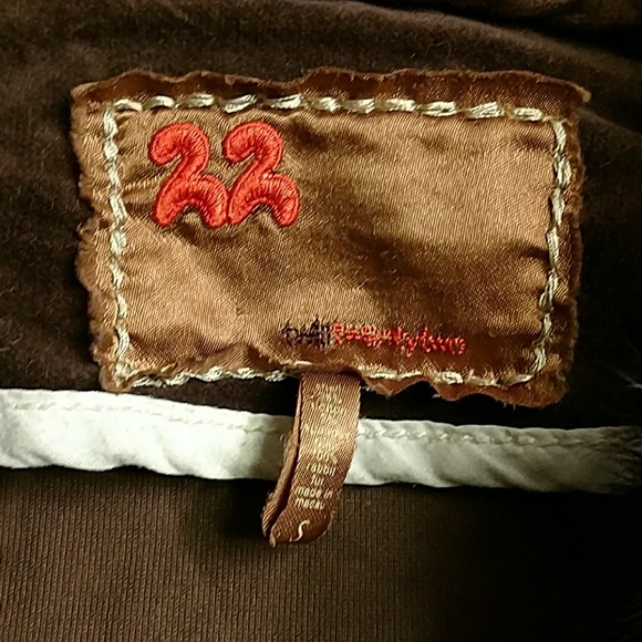 Twill 22 Fur coat military cargo - Picture 3 of 7